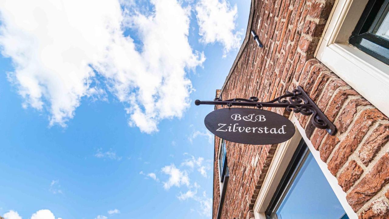 B&B Zilverstad Huisje Havenzicht スコーンホーフェン エクステリア 写真